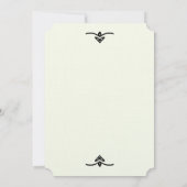 イエローベル水彩洗剤 招待状 (裏面)