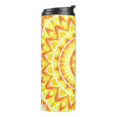 イエローベースマンダラ タンブラー (回転左)