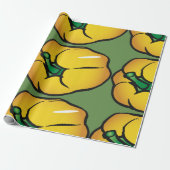 イエローペッパー包装紙 ラッピングペーパー (アンロールド)