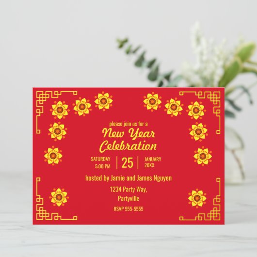 イエローホアếマイ 招待状 (スタンド正面)