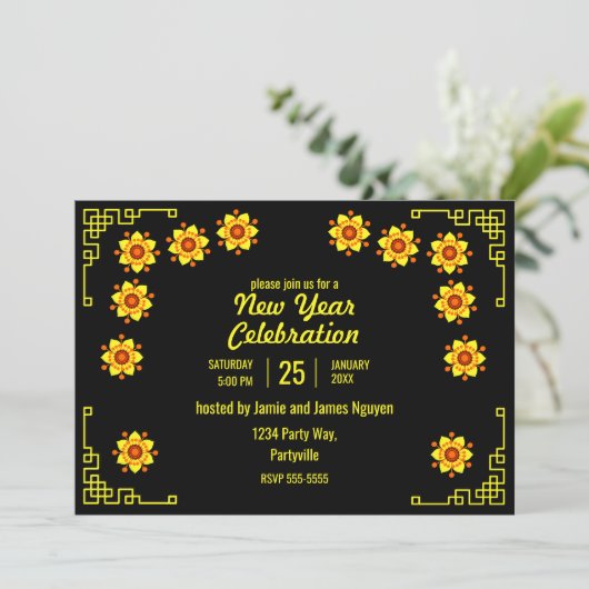 イエローホアếマイ 招待状 (スタンド正面)