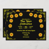 イエローホアếマイ 招待状 (正面/裏面)