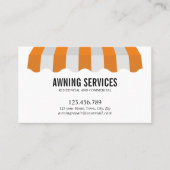 イエローホワイトオーニングサービス清掃プロフェッショナル 名刺 (正面)