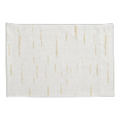 イエローホワイトストライプス 枕カバー (裏面-右)