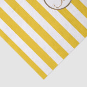 イエローホワイトストライプレンズモノグラムイニシャル 薄葉紙 (詳細)