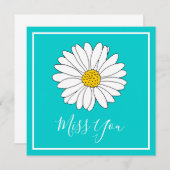 イエローホワイトターコイズデイジー (正面/裏面)