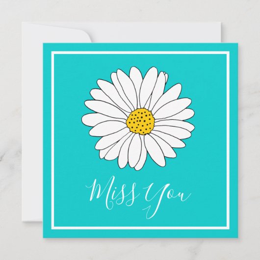 イエローホワイトターコイズデイジー (正面)