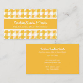 イエローホワイトベーカリー名刺 名刺
