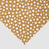 イエローホワイト水玉模様秋秋 スタイリッシュ 薄葉紙 (詳細)