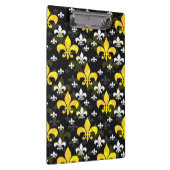 イエローホワイト（紋章の）フラ・ダ・リ クリップボード (右)