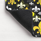 イエローホワイト（紋章の）フラ・ダ・リ マウスパッド (コーナー)