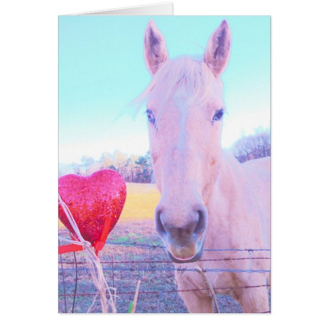 イエローホースと赤いハート (正面)