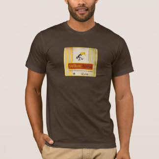 イエローホースメンズベラキャンバスブラウン Tシャツ