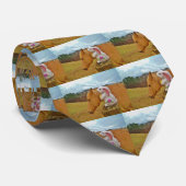 イエローホース、春ウサギ ネクタイ (ロール)