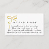 イエローボウベビー依頼 エンクロージャーカード (正面)