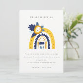 イエローボホフローラレインボーベビー発表 サンキューカード (スタンド正面)