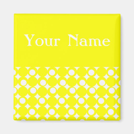 イエローボーモダンルデザイン@ Emporio Moffa マグネット (正面)