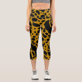 イエローポイズンダーツカエル カプリレギンス (正面)