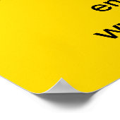 イエローポスターの年末年始のセール ポスター (角)