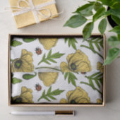 イエローポピーとレディバグ 薄葉紙 (ギフト)