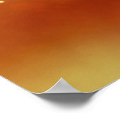 イエローポピーのフラワーポスター ポスター (角)