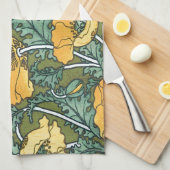 イエローポピー キッチンタオル (四つ折り)