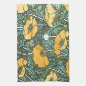 イエローポピー キッチンタオル (縦)