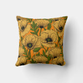 イエローポピー クッション (裏面)