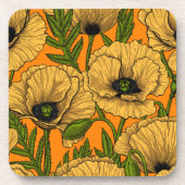 イエローポピー コースター (正面)