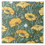 イエローポピー タイル (正面)