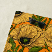 イエローポピー ビーチタオル (インサイチュ)