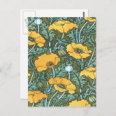 イエローポピー ポストカード (正面/裏面)