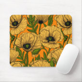 イエローポピー マウスパッド (マウス)