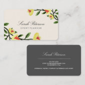 イエローポピー 名刺 (正面/裏面)