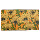 イエローポピー 枕カバー (正面右)