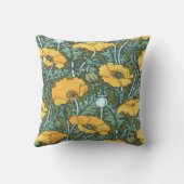 イエローポピー～装飾用クッション/クッション クッション (裏面)