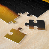 イエローマウントサンセット ジグソーパズル (側面)