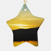 イエローマウントサンセット セラミックオーナメント (左)