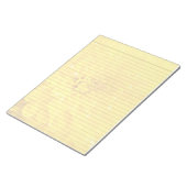 イエローマリゴールドメモ帳 ノートパッド (アングル)