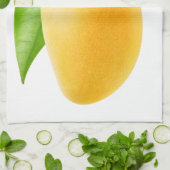 イエローマンゴー キッチンタオル (折り畳み)