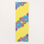 イエローマンダラヨガマット ヨガマット (裏面)