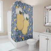 イエローミッテンスクリスマスシャワーカーテン シャワーカーテン (インサイチュ)