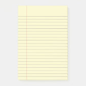 イエローミニマリスト大学ルルド書ズ ポストイット (正面)