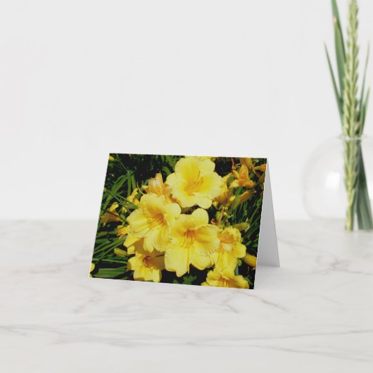 イエローミニライズノートカード シーズンカード (正面)