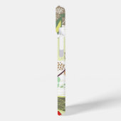 イエローミントスウィートバードフローラガーデン開花シック Case-Mate iPhoneケース (裏面 / 左)