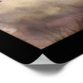 イエロームーンオータムーンフェアリーポスタープリント ポスター (角)