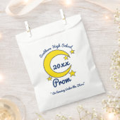 イエロームーンスターズナイトスカイプロムガラダンス フェイバーバッグ (クリップ留めされた状態)