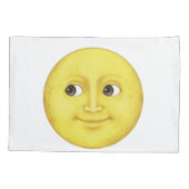 イエロームーン – 絵文字 枕カバー (裏面)