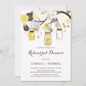 イエローメイソンジャースリハーサルディナー 招待状 (正面)