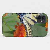 イエローメス東タイガーアゲハチョウ Case-Mate iPhoneケース (裏面(横))